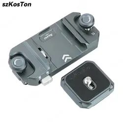 Camera Clip With Plate Camera Quick Release System For Sony Nikon Fuji DSLR Action Camera Backpack Camera Strap Mount