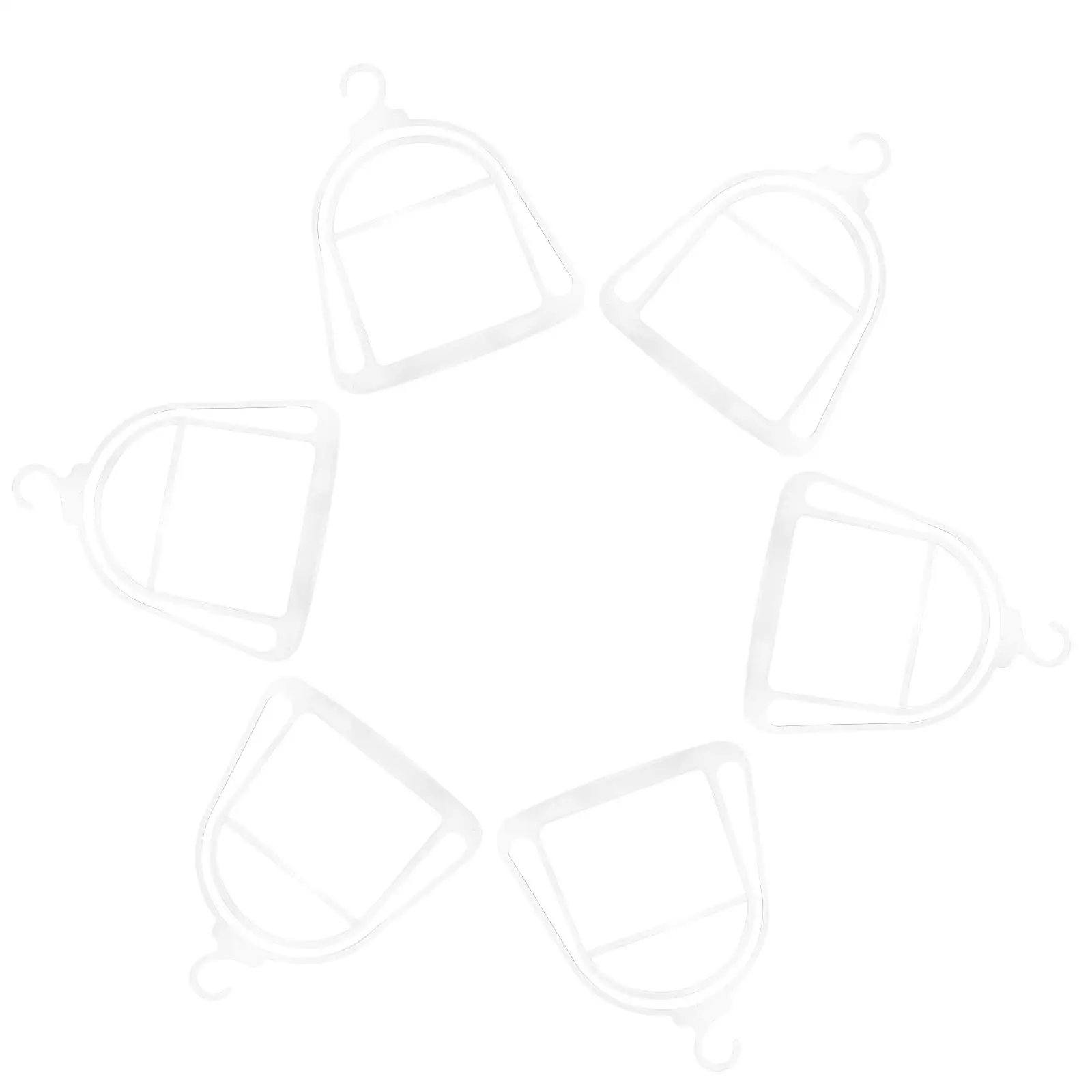 

10pcs Plastic Hat Hanger Thick Winter Cotton Cap Display Rack Storage ganizer for Wall Closet Sunglasses