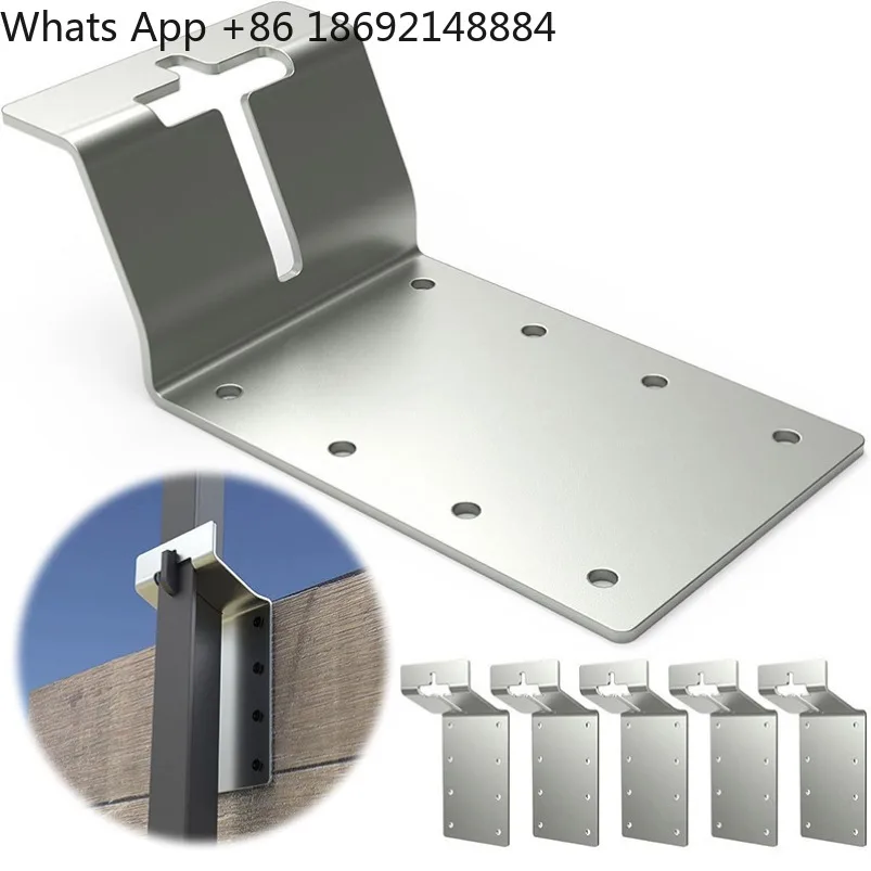 

6-Piece T-Post Bracket/Target Hanger for Fence Bracket of T-Post