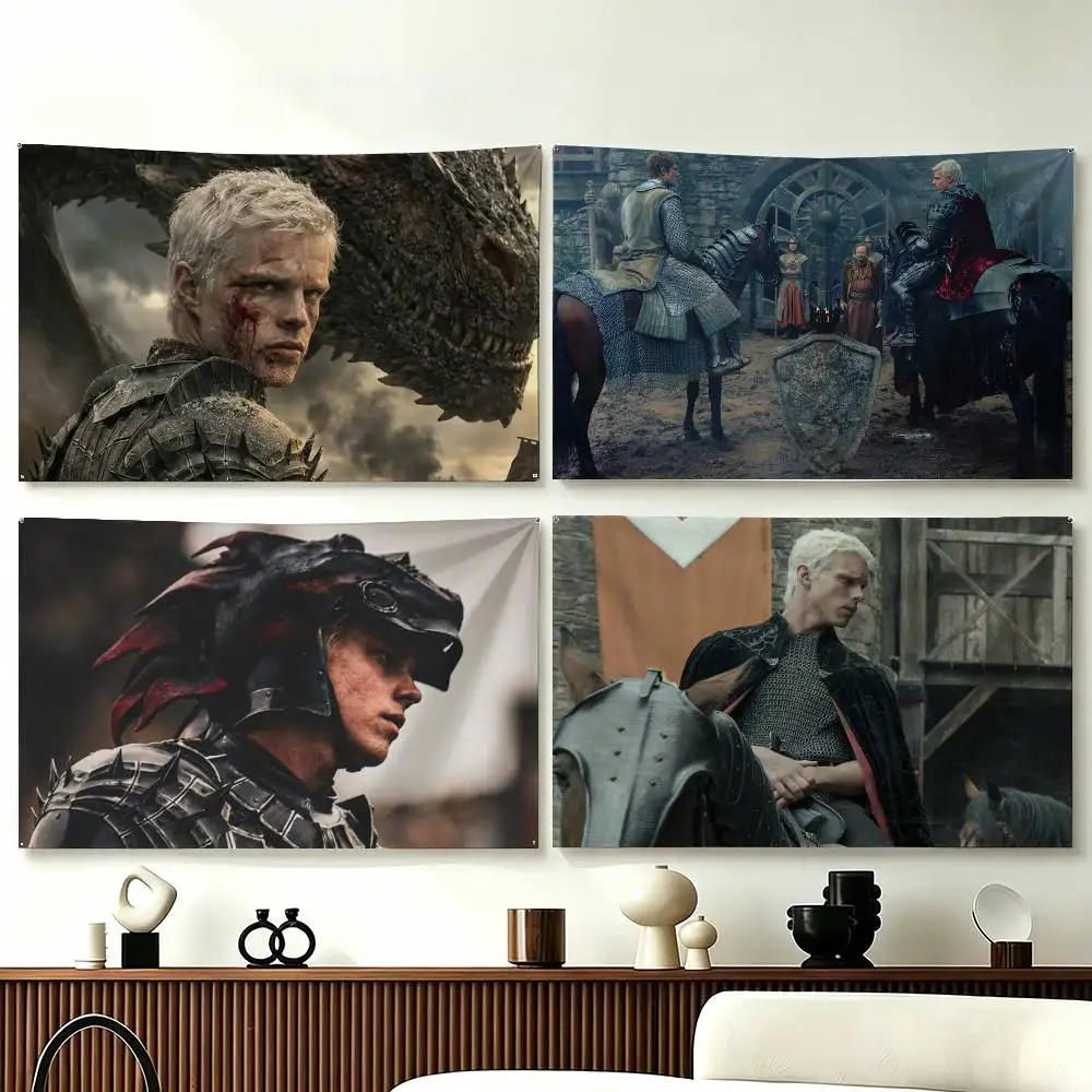 

A-Aerion T-Targaryen B-Brightflame Funny Flags for Bedrooms Home Decor Items Outdoor Decors Garage Decoration Flaga