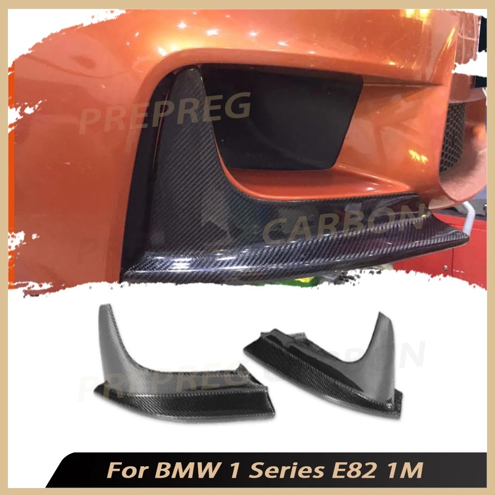 

Carbon Fiber Front Lip Splitters Front Bumper Lip Splitter Flaps Cup Spoiler For BMW 1 Series E82 1M Coupe 2 Door 2011 FRP