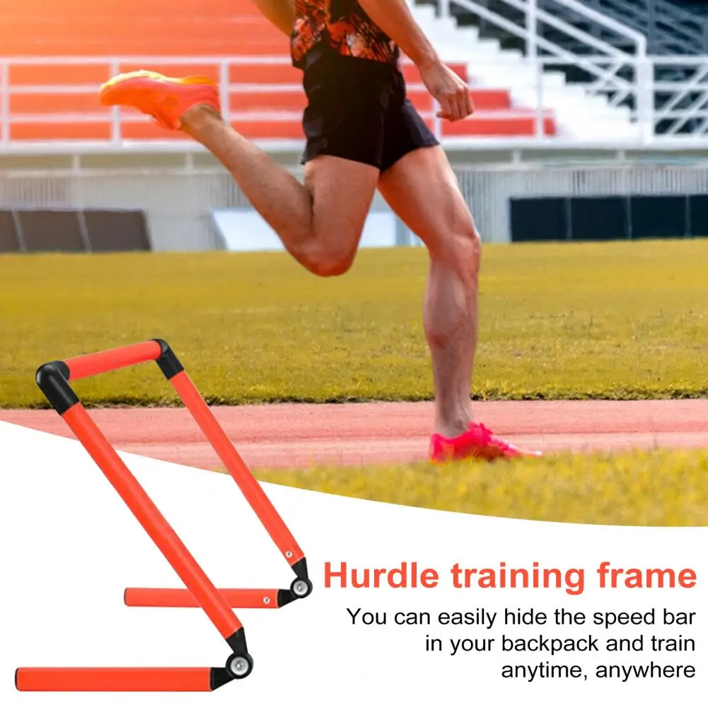 Athlete Training Hurdle Adjustable Speed Agility Training Hurdle Enhance Athletes' Performance in Soccer Basketball Track Field