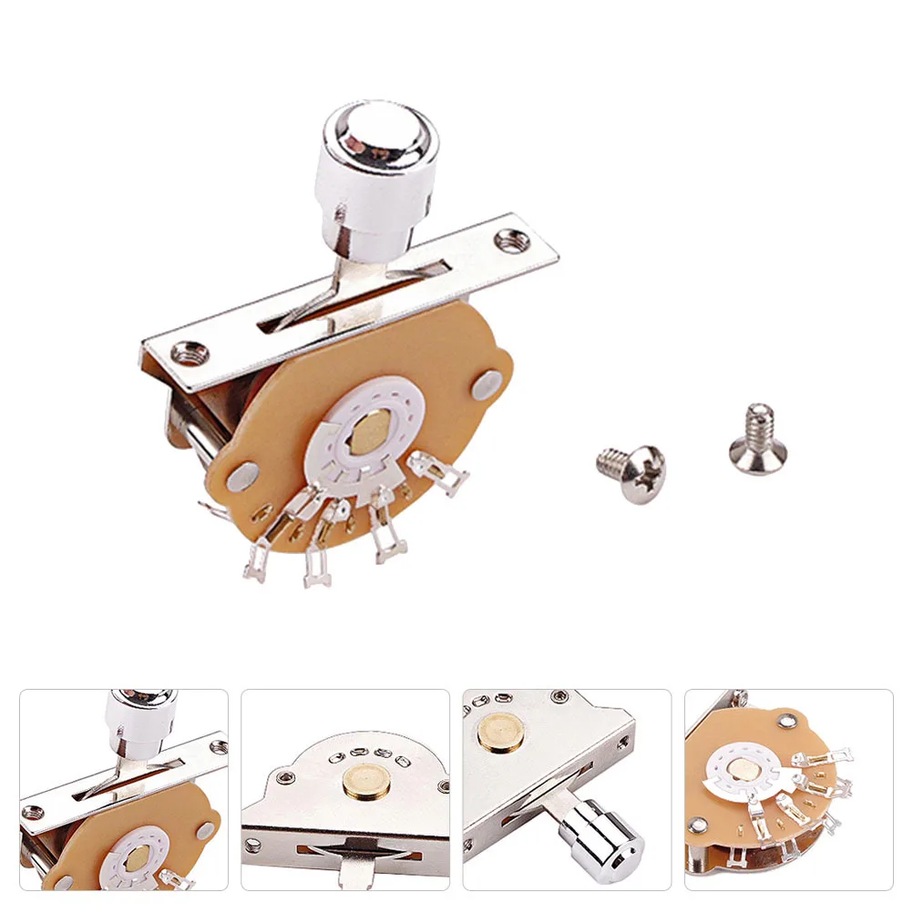 

1 set 1 Set 3-Way Pickup Lever Switch Cap Replacement For Guitar Accessories Three Way Pickup Guitar Supplies Instrument Part