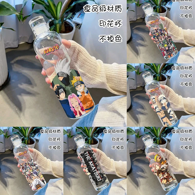 Cartoon Dragon Ball Vegeta Herren Sportwasserflasche Tragbarer Plastik-Trinkbecher Große Kapazität Neuer Transparenter Saftbecher Geschenk