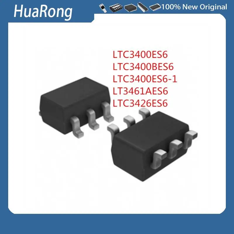 5PCS/LOT     LTC3400   LTC3400ES6   LTC3400BES6  LTC3400ES6-1    LT3461AES6 LT3461ES6  LT3461    LTC3426ES6   LTC3426    SOT23-6