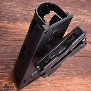 360 درجة دوران قابل للسحب باتون حالة الحافظة العالمي القابل للتمديد العصا حامل الدفاع عن النفس EDC في الهواء الطلق أداة البقاء على قيد الحياة أعلى 6 مبيعات عصا دفاع عن النفس قابلة للسحب - No6