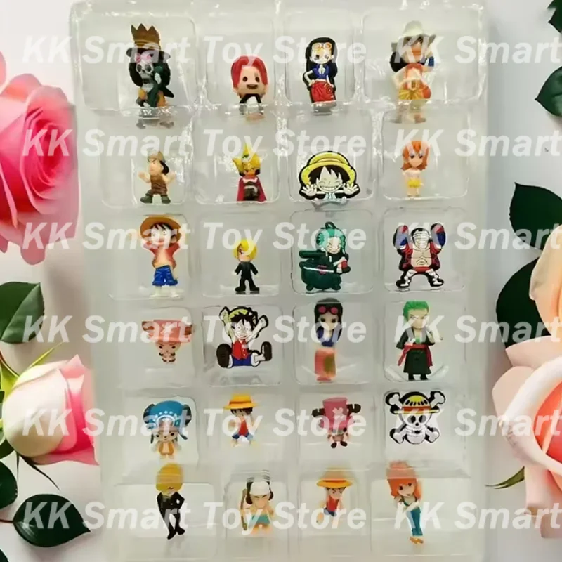 Nuovo calendario di Natale 2025 Giorno Divertimento 24 giorni Conto alla rovescia di Halloween Scatola cieca Anime One Piece Collezione natalizia Modello Regali Giocattoli