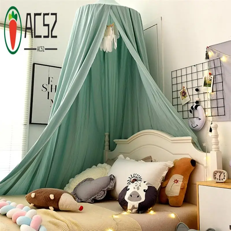 

AC52-1Set Mosquito Net For Baby Kids Princess Dome Dream Castle Baby Bedding Room Castle Mosquito Net Castle A
