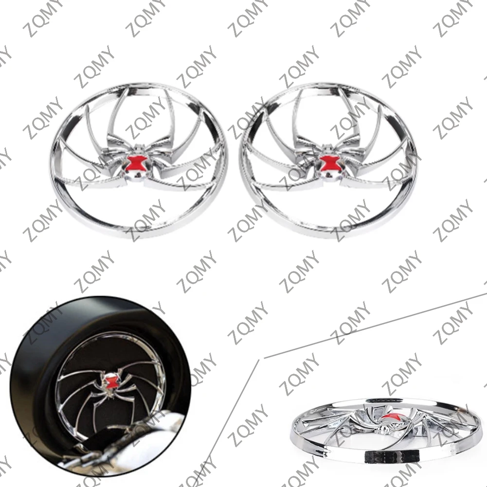 Motor Speaker Cover Grills Spider for Harley Davidson Touring Touring /Electra Glides/ Street Glides/ Trikes Model 1996-2013