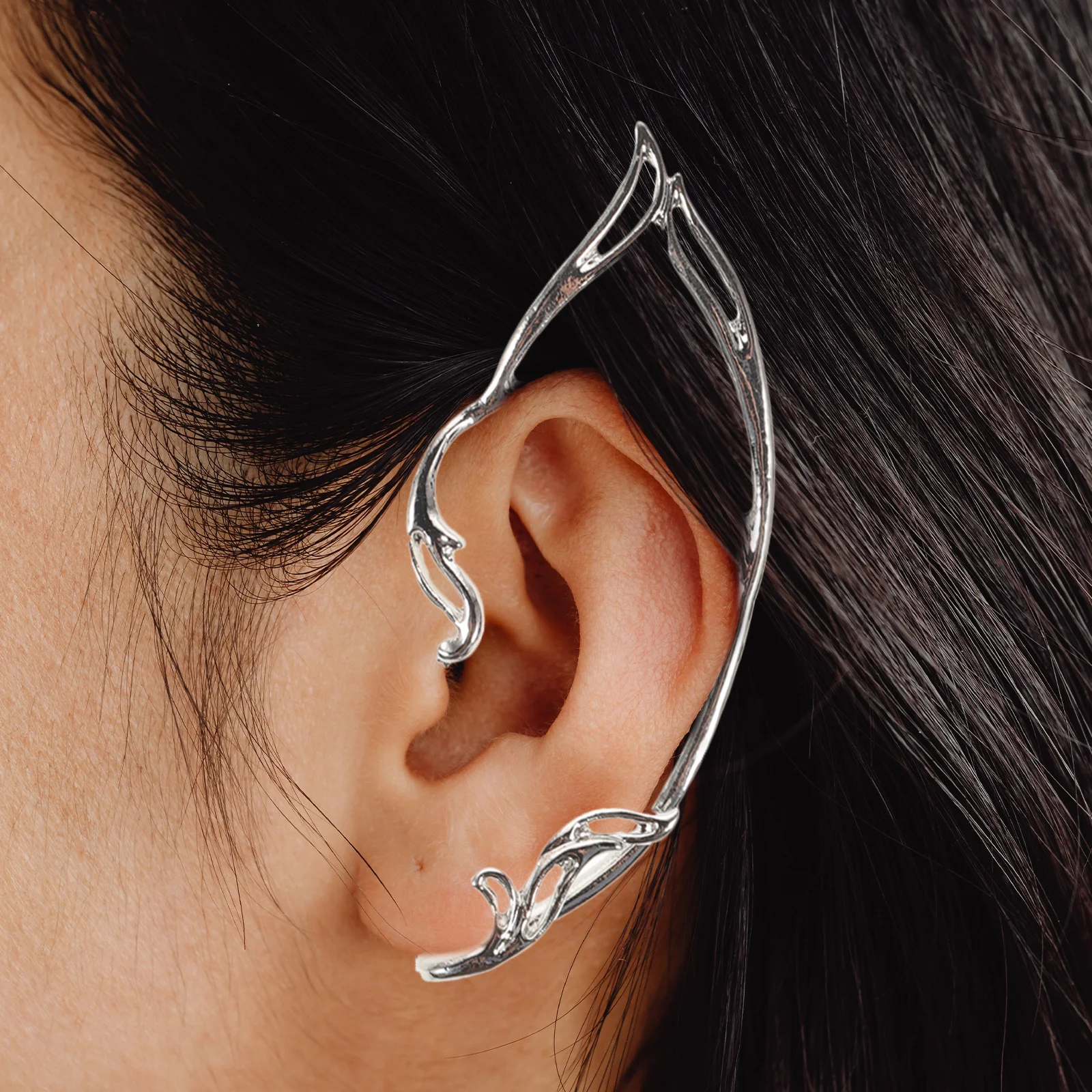 

8pcs Ear Cuffs For Women Non Piercing Elf Jewelry Clip On Fairy Earrings Vintage Wrap Cuff Fashion Party Wedding Prom Accessory