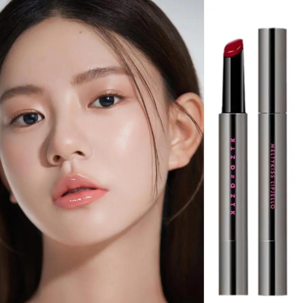 Aztk Mirror Jelly Lipstick Bubble Lip Gloss Long Lasting Solid Cup Gloss Non-stick Waterproof Lip Sexy Moisturising B9p8