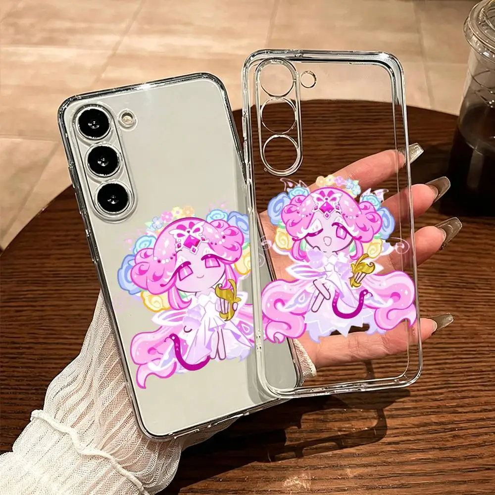 Eternal Sugar Cookie Phone Case For Samsung Galaxy Lightweight Shatterproof Transparent Printed Phone Case