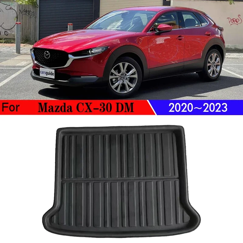 Car for Mazda CX 30 2022 Accessories CX-30 CX30 DM 2020~2023 Car Cargo Tray Trunk Organizer Rear Mats Accessories EVA Material