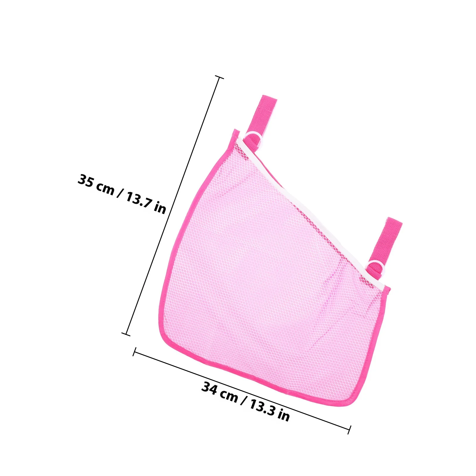 2 قطعة حقيبة للحمل مقاوم للماء تخزين شبكي قابل للتعديل لزجاجة الحفاضات المنظم السفر في الهواء الطلق عربة حقيبة التخزين الطفل