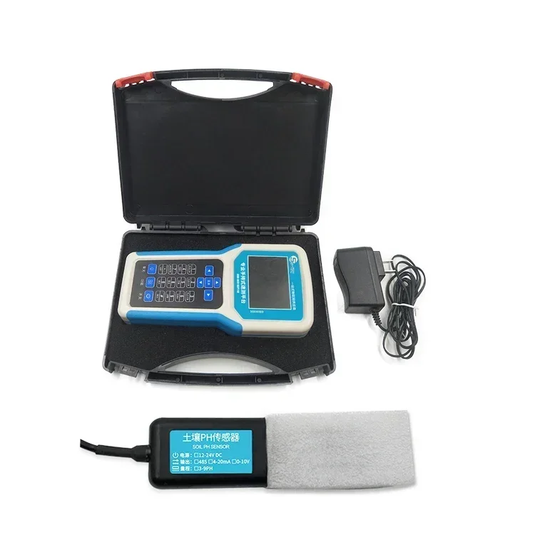 SENTEC SEM2260 Rechargeable Portable 7 in1 Integrated Soil Nutrient Tester Portable Soil PH Analyzer Soil NPK Sensor Data Logger