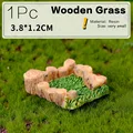 1pc Wooden Grass