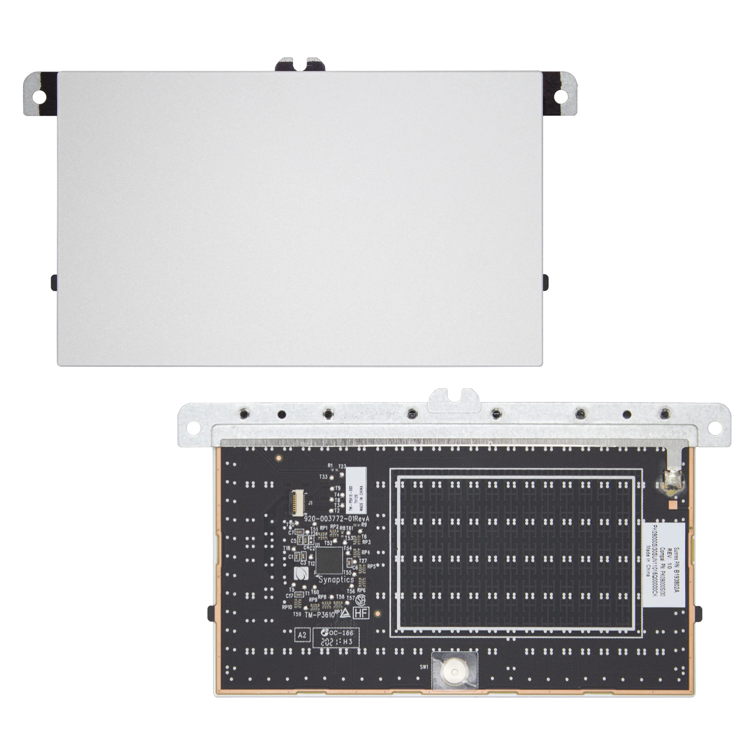 

Original New Laptop Touchpad For Elitebook X360 1040 G7 G8 TM-P3610 Mouse Pad Laptop Replacement Part Clickpad Trackpad Silver