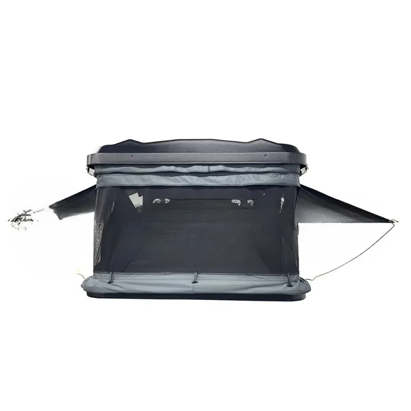 

Suitable for off-road camping Hard shell roof tent 3-4 people ABS shell Oxford cloth