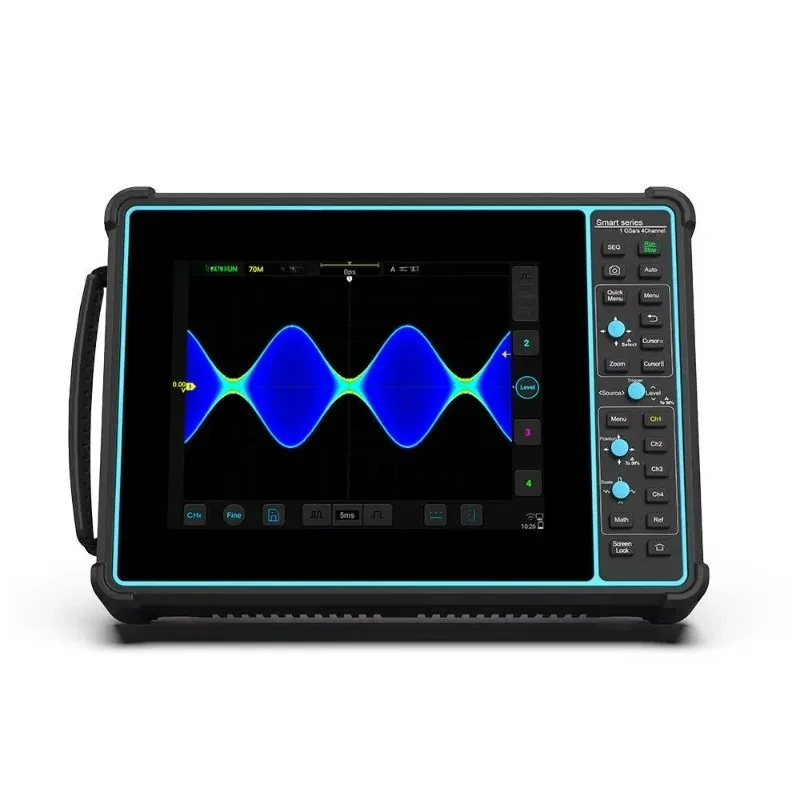 

SATO1004 100MHz 1GSa/S Automotive 4CH Flat Panel Oscilloscope With 8-Inch LCD
