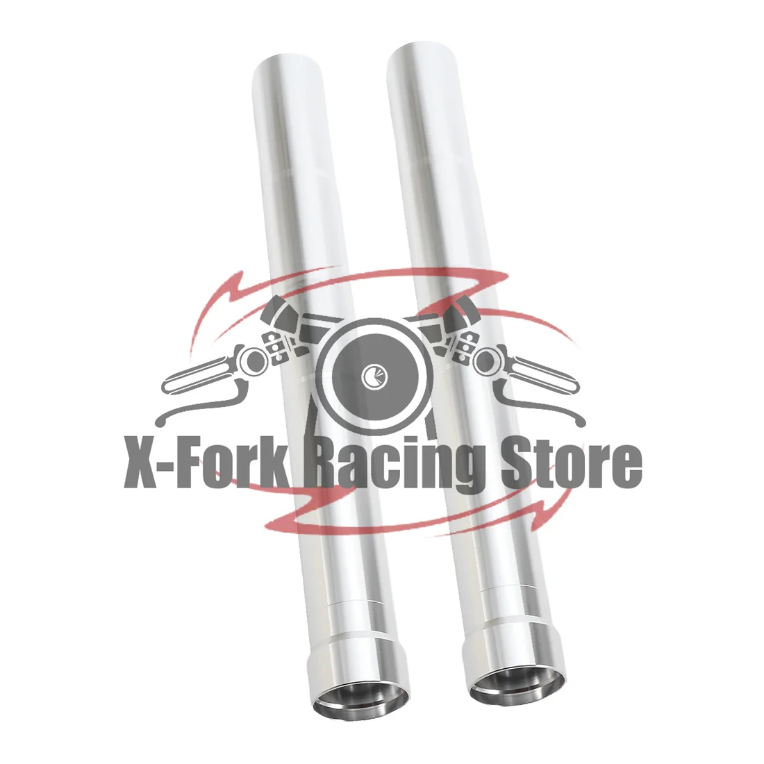 Front Fork Outer Tubes Pipes For Suzuki RGV250 1991-1996 1992 1993 1994 1995 475mm 51131-22D80-000 Shock Absorber Outer Legs