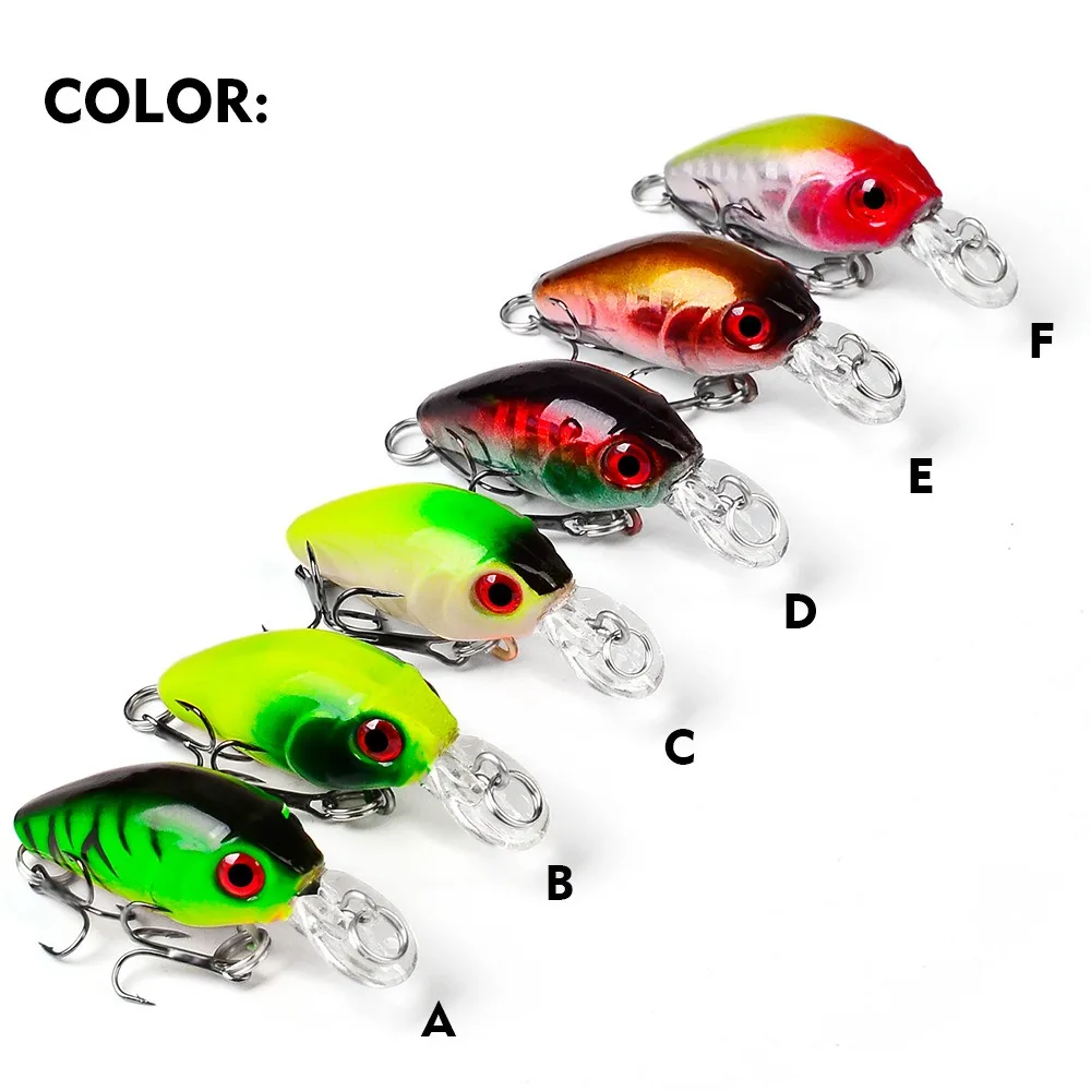 Señuelo Minnow Crankbait Cebo Duro Topwater para Black Bass - imagen 2