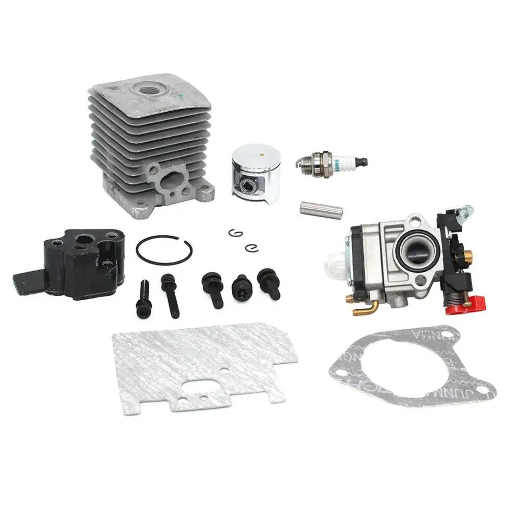 اسطوانة طقم مكبس يصلح ل 25CC Homelite الانتهازي منفاخ ، B25C ، B25S ، BC800 ، BC900 ، C300 ، UT20696 ، D725CD ، UT20695 ، UT20713 ، D725CDE #4