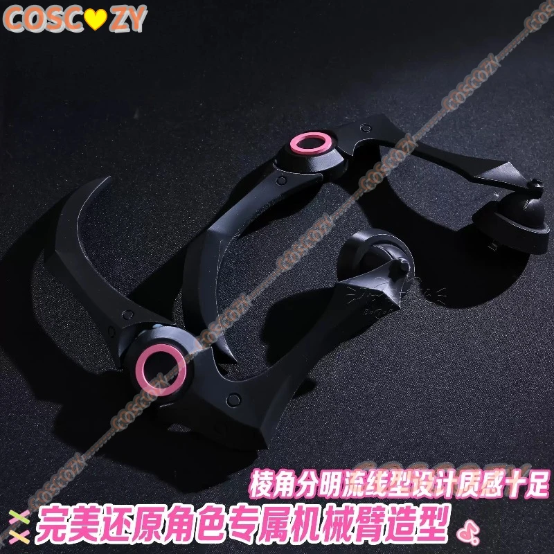 Game ZZZ Zenless Zone Zero Aria Cosplay Costume Aria Dissonance Angels of Delusion Dress Headwear Wig Set Comic Con Aria Outfits - view 5
