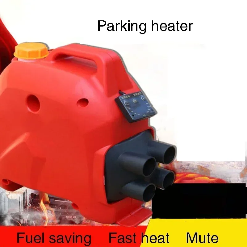 Calentador de estacionamiento diésel con Control inteligente de temperatura constante, calentador de combustible de bajo ruido para coche, camión