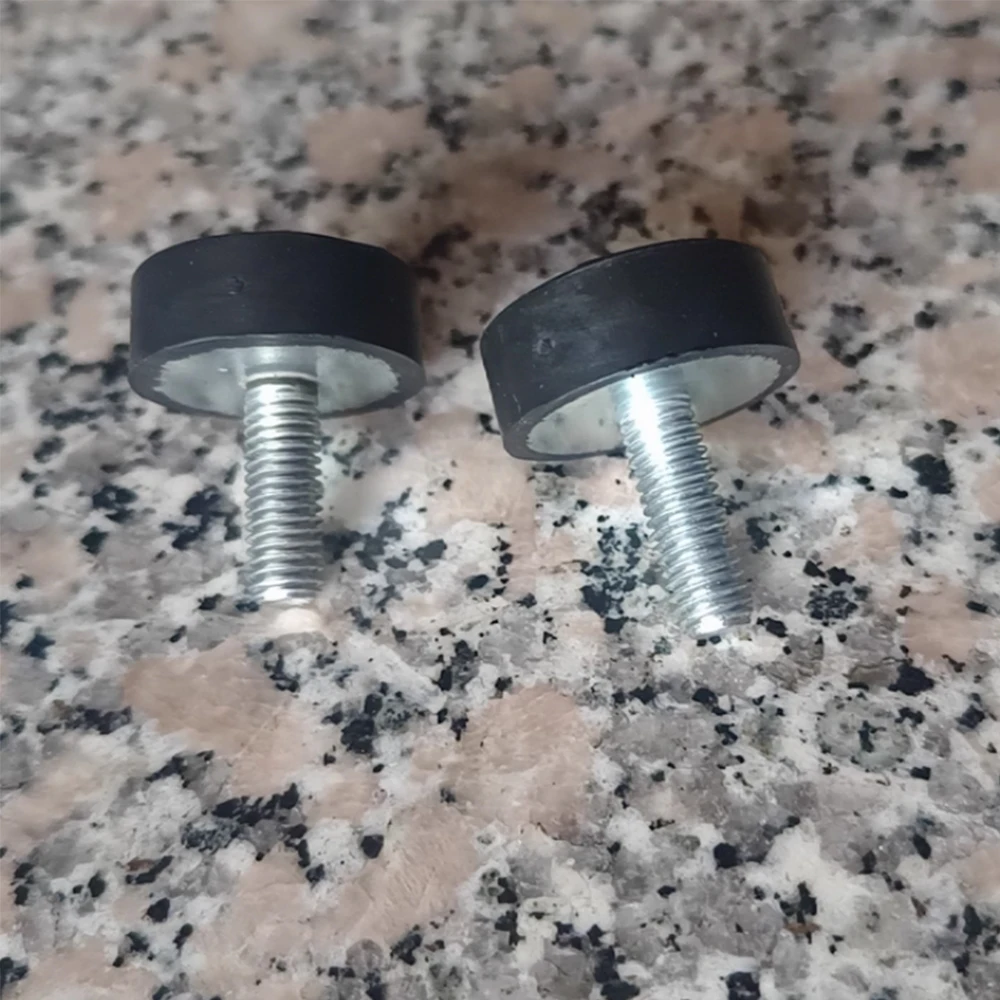 VE Type Rubber Shock Absorber, Shock-Absorbing Foot Pad,  Silent Noise Reduction M3 M4 M5 M6 M8 M10 M12 Dia 8-75mm 1/2/4Pcs