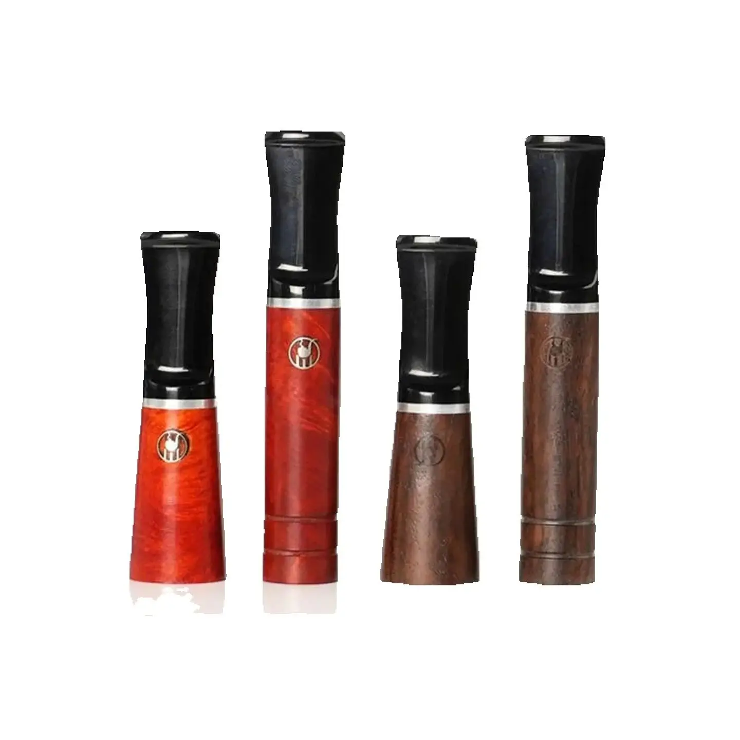 10 مللي متر فلتر الكربون المنشط برير و الأبنوس حامل السيجار السيجار المعبرة المتخصصة التدخين اكسسوارات الرجل هدية #1