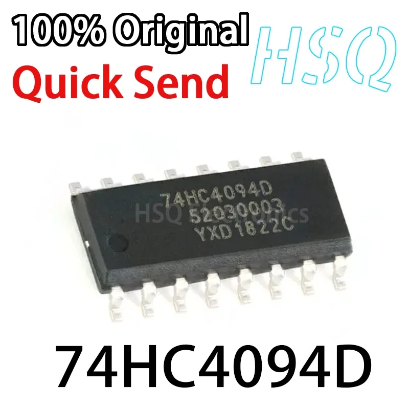 5PCS New Original 74HC4094 74HC4094D SOP16 Logic Shift Register