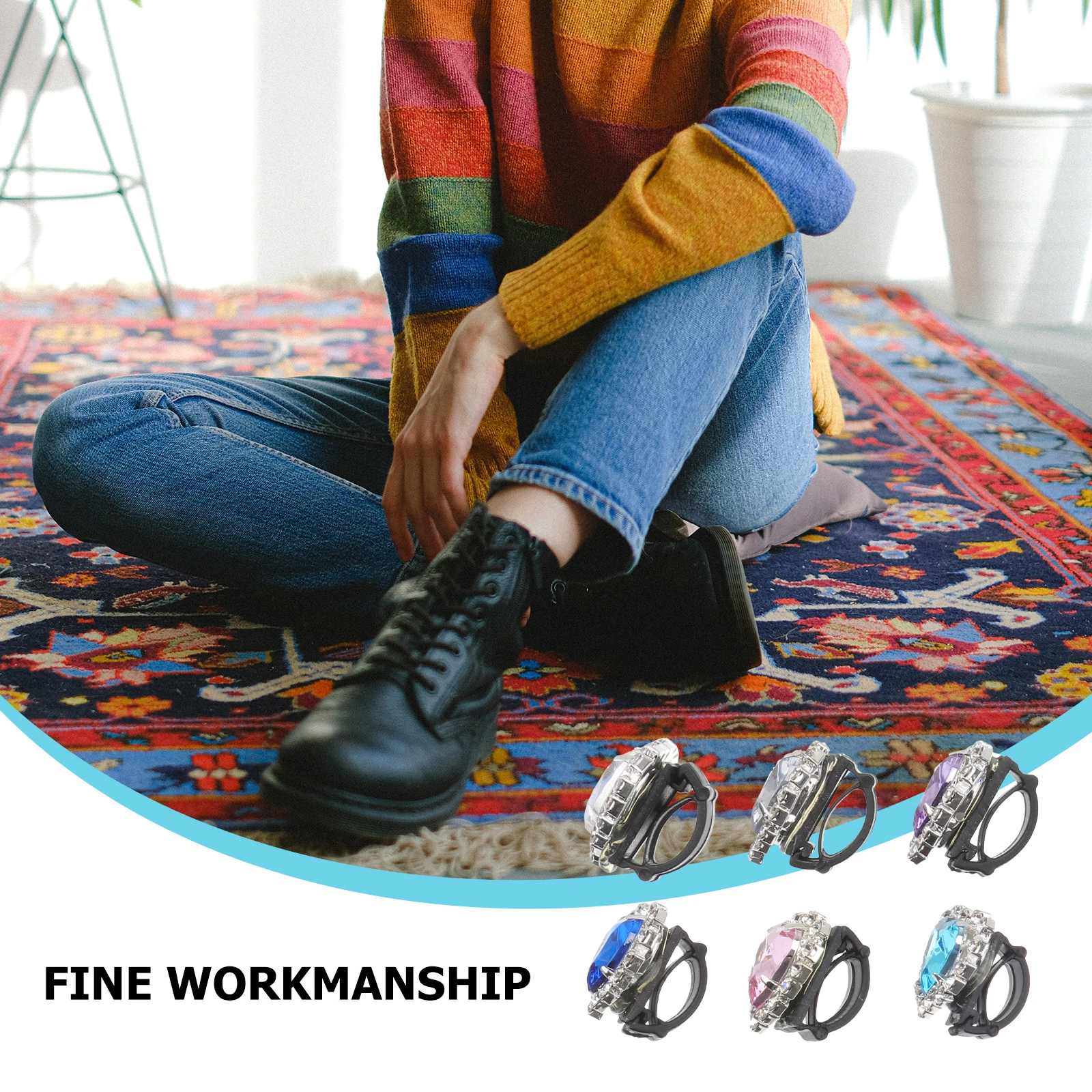 

6 шт., пряжка для обуви с драгоценными камнями, аксессуары, шнурки, украшения для кроссовок, женская обувь, подвески, украшения для обуви, хранение