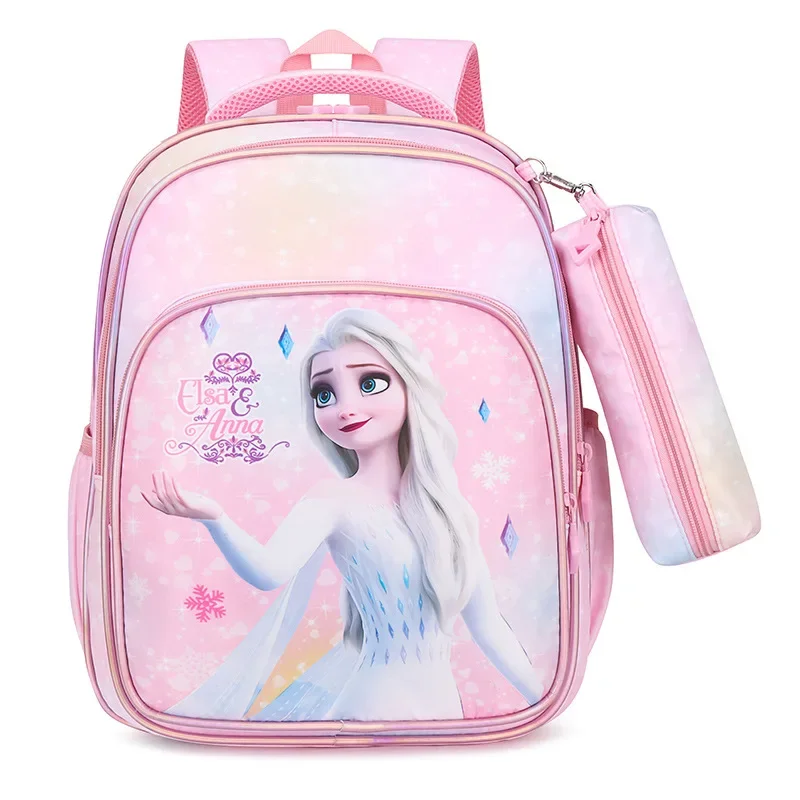 2pcs/set Mochila Frozen2 Disney Backpacks Bookbag Students School Bags Cartoon Rucksack Laptop Rucksack Shoulder Bag Pencil bag