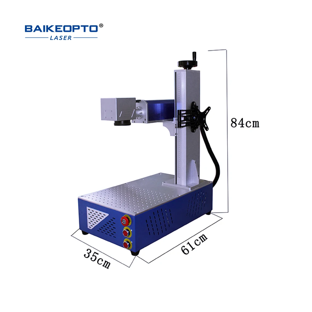20W-100W Metal Engraving Optical Fiber Laser Marking Machine