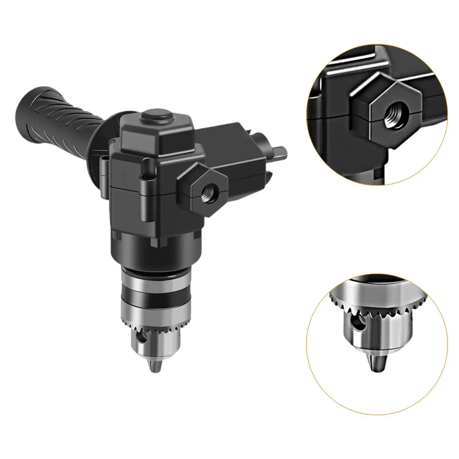 Right Angle Drill Adapter,90 Degrees Drill Bend Extension,Easy to Use, Electric Drill Extension Tool for Electric Drill