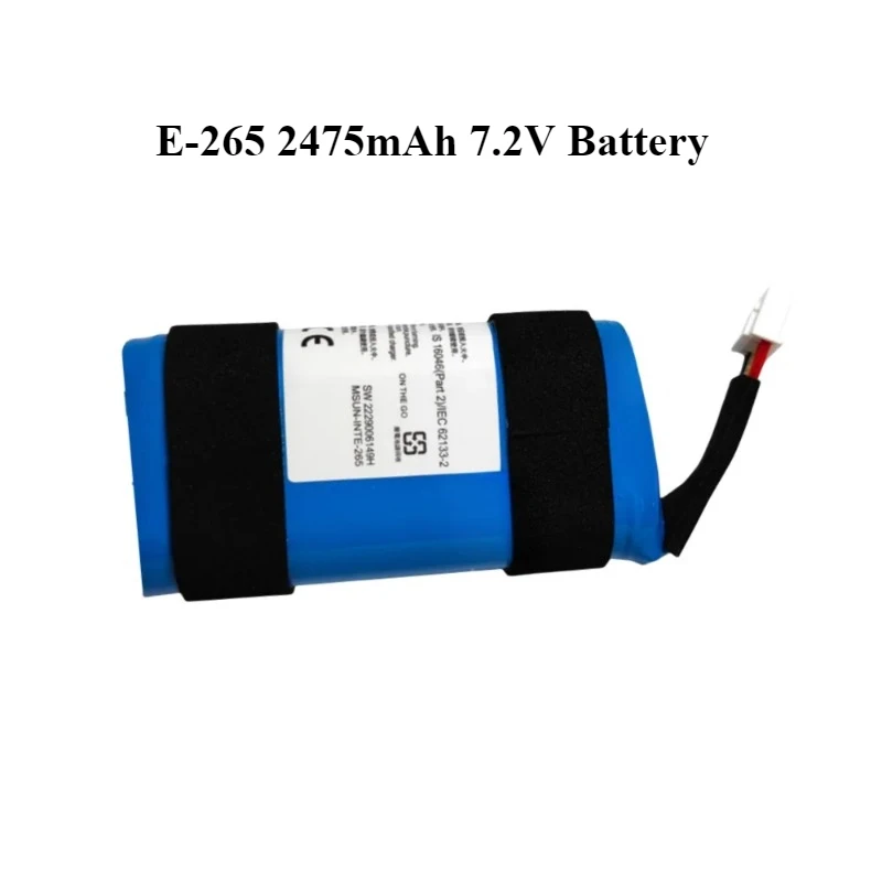For JBL Partybox on The Go SUN-INT E-265 2475mAh 7.2V Battery