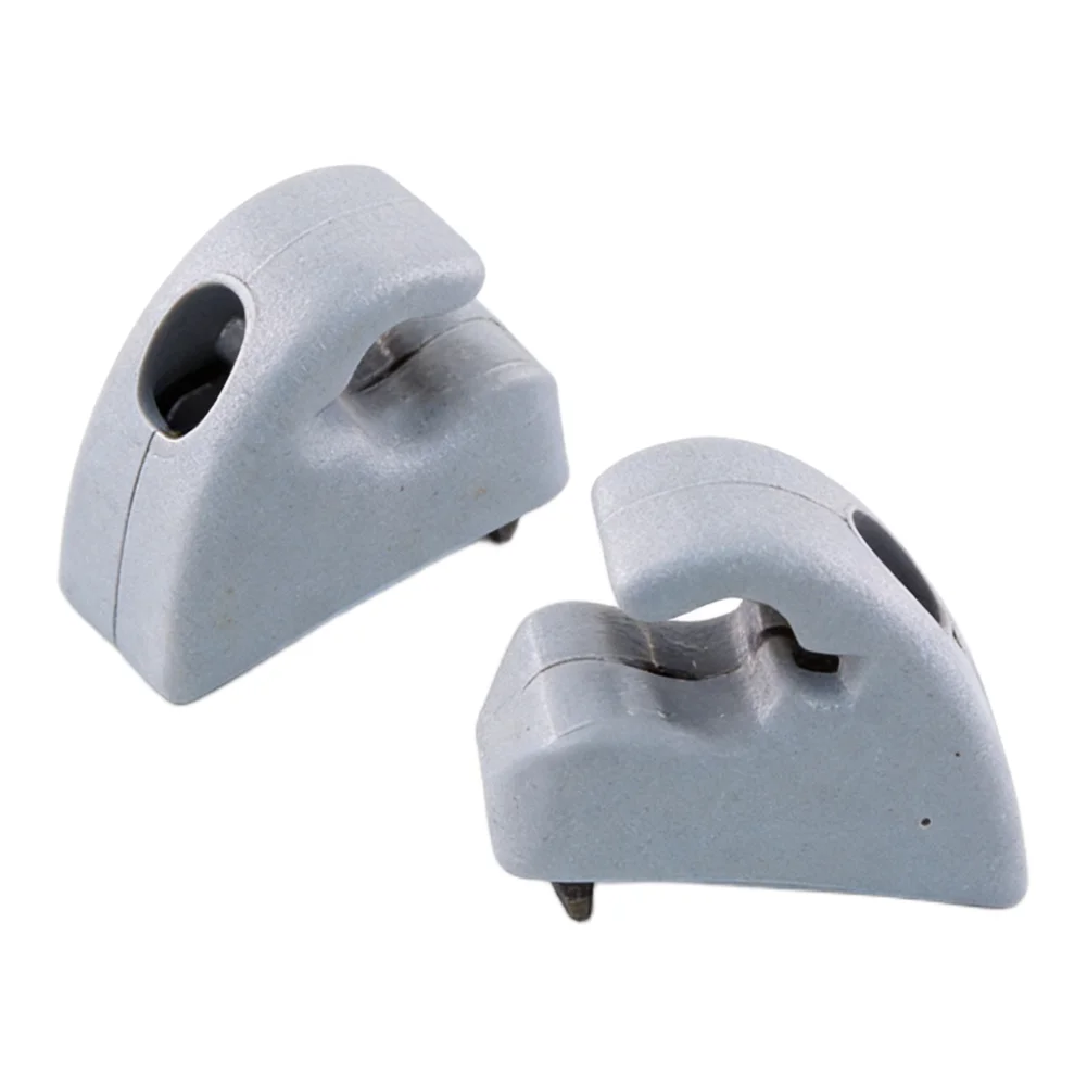 Replacement Sunvisor Buckle Clips Set of 2 for For CHERY QQ3 Interior Trim Fastening Components without Assembly