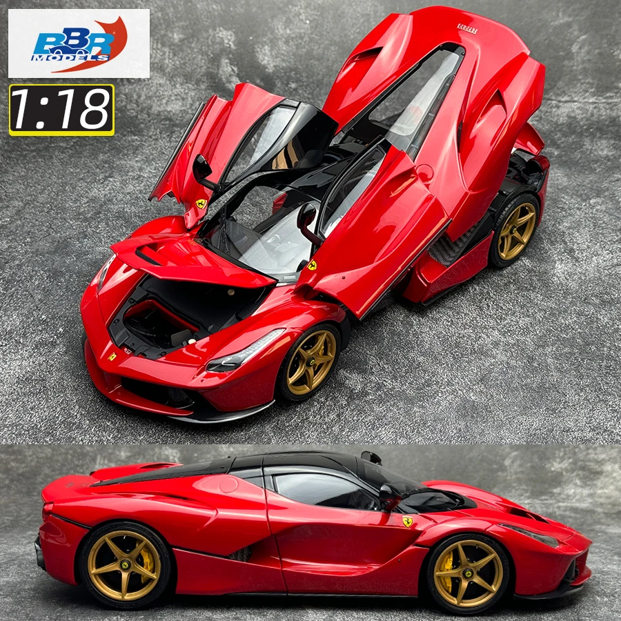 BBR 1/18 Standard red copy Convertible full drive car model  Metal personal collection for holiday gifts