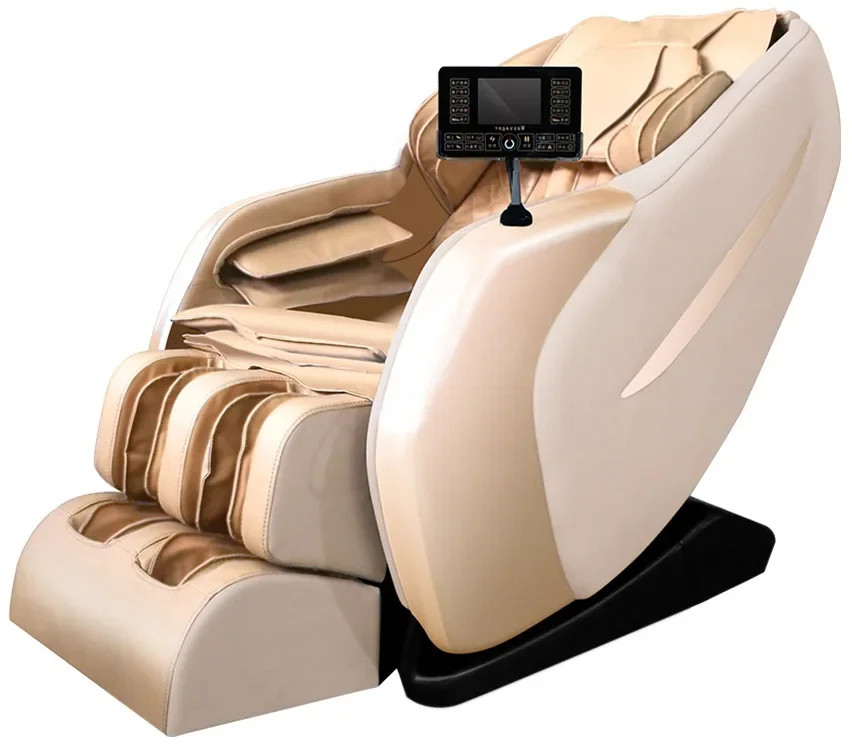 Pedicure Spa Massage Chair Multifunctional Display Lcd Remote Control Luxury 3D Full Body Massage Chair PU Leather All Body