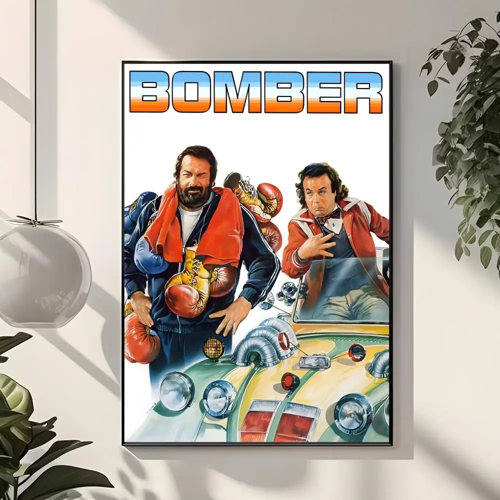Comedy Duo T-terence Hill and Bud Spencer Poster Modern Home Decor & Interior Design | Wall Art Collection