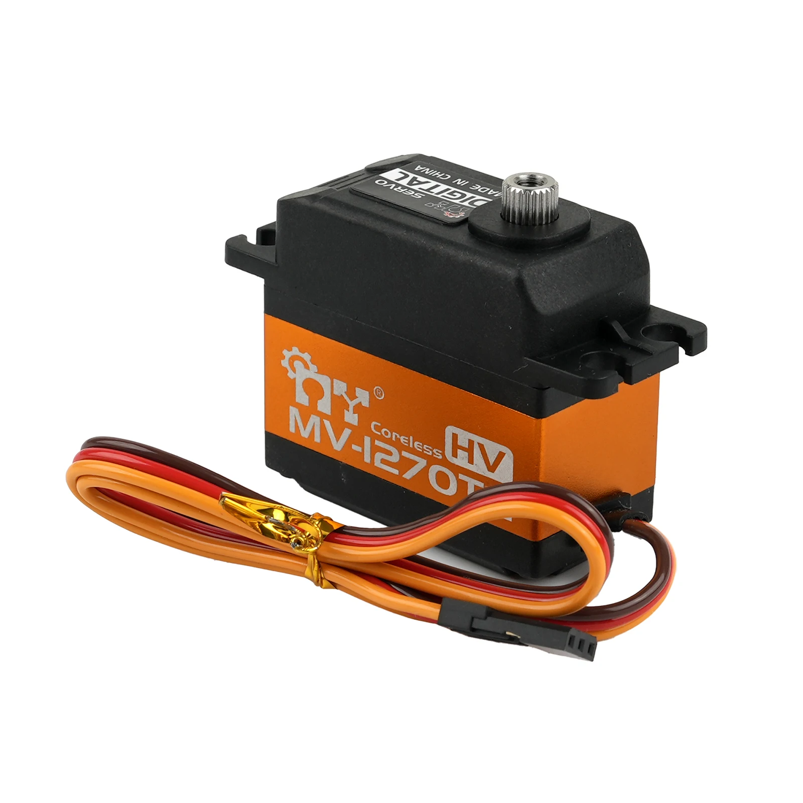 35kg.cm Coreless Digital Servo Standard Moteur MV-1270TG HV Étanche RC Voitures Titane Engrenages En Métal Pour Hélicoptère Rc Pièces