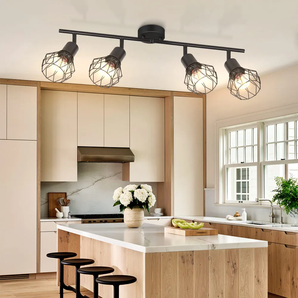 

LED Ceiling Lamp Replaceable bulb Chandelier Pendant Lights Adjustable Angle for Indoor Hallway Bedroom Living room Decoration