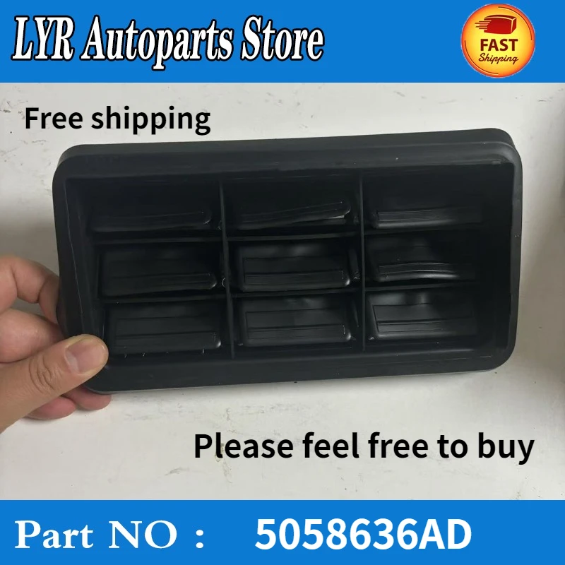 

High quality For 2005-2023 JEEP DODGE CHRYSLER QUATER PANEL VENT EXHAUSTER 5058636AD 55394330AB 55394330AA