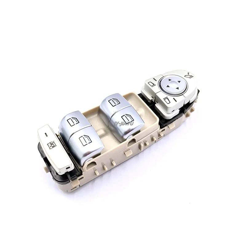 Beige Left Front Switch Window Lifter Control for Mercedes Benz W205 S205 C253 C63AMG C63SAMG C180 GLC260 2059056811 A2059056811