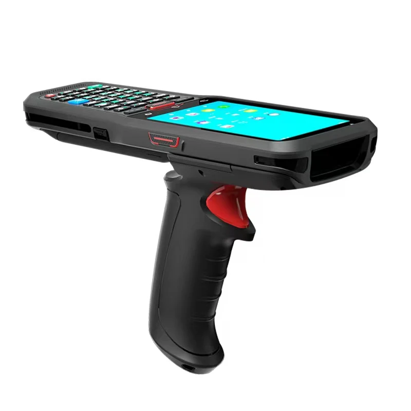 Android 13 Inventory Logistic PDA Device Management Handle UHF RFID 4G WIFI Portable Pda 2D bar Code Scanner