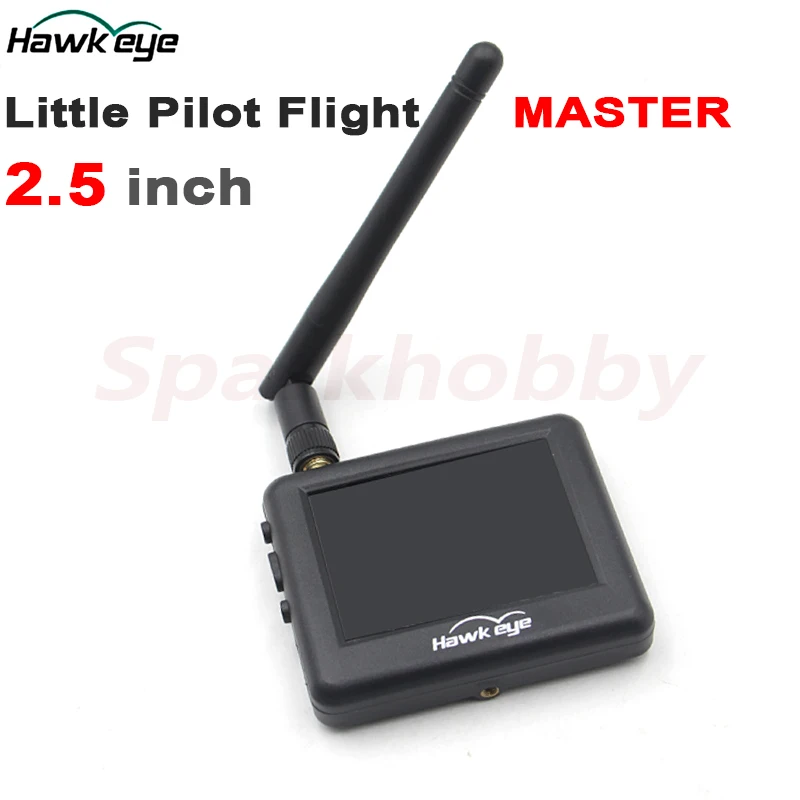 Hawkeye-ビデオグラス付きリモートコントロールドローン,2.5/3.5インチ5.8g fpvモニター,960*240解像度,48チャンネル