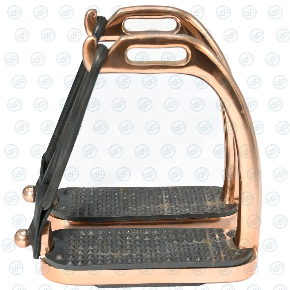 Stirrups Safety Horse Riding Stirrups Non-slip Equestrian Stirrups Suitable for Saddle Racing Pads