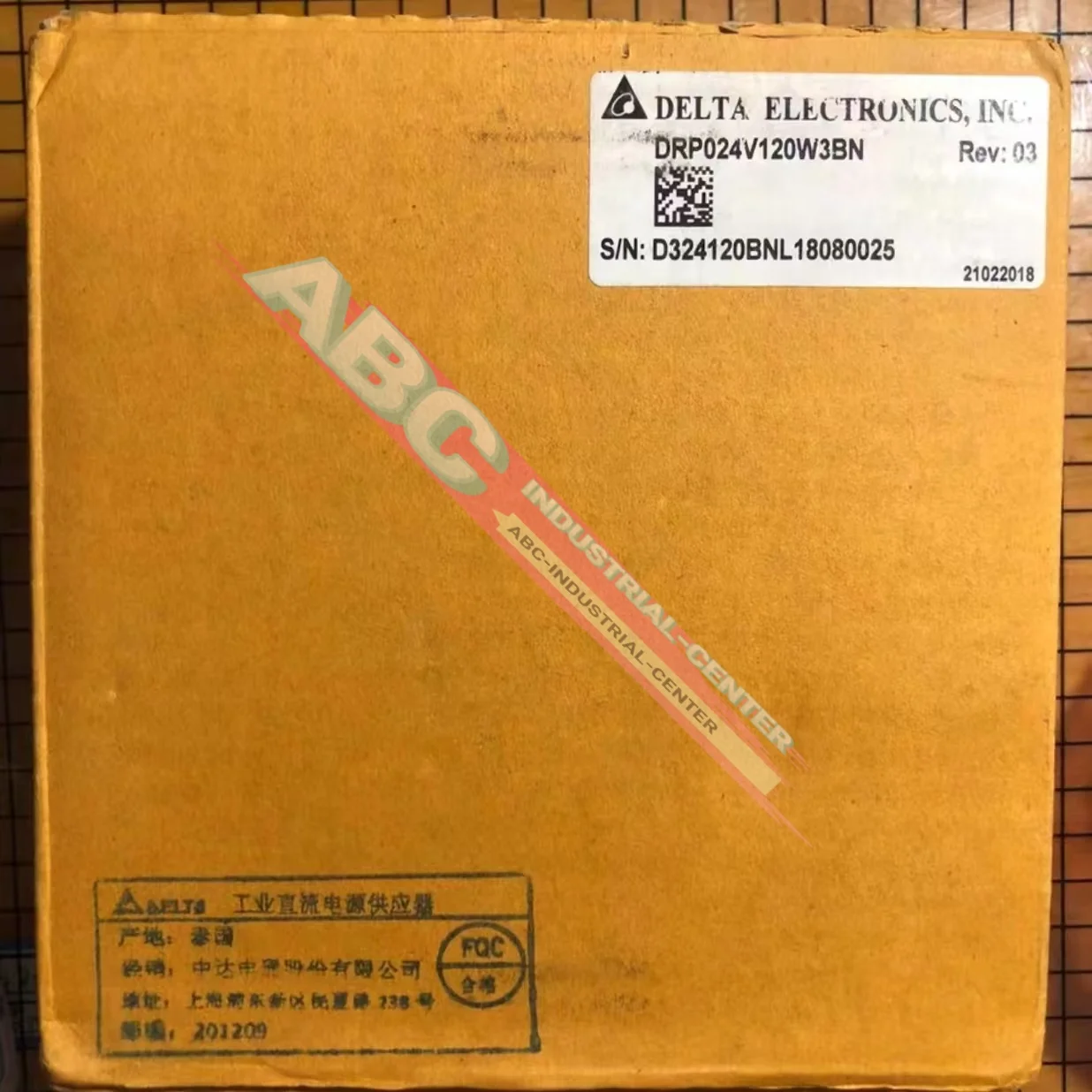 새로운 DRP024V120W3BN 전원 공급 장치