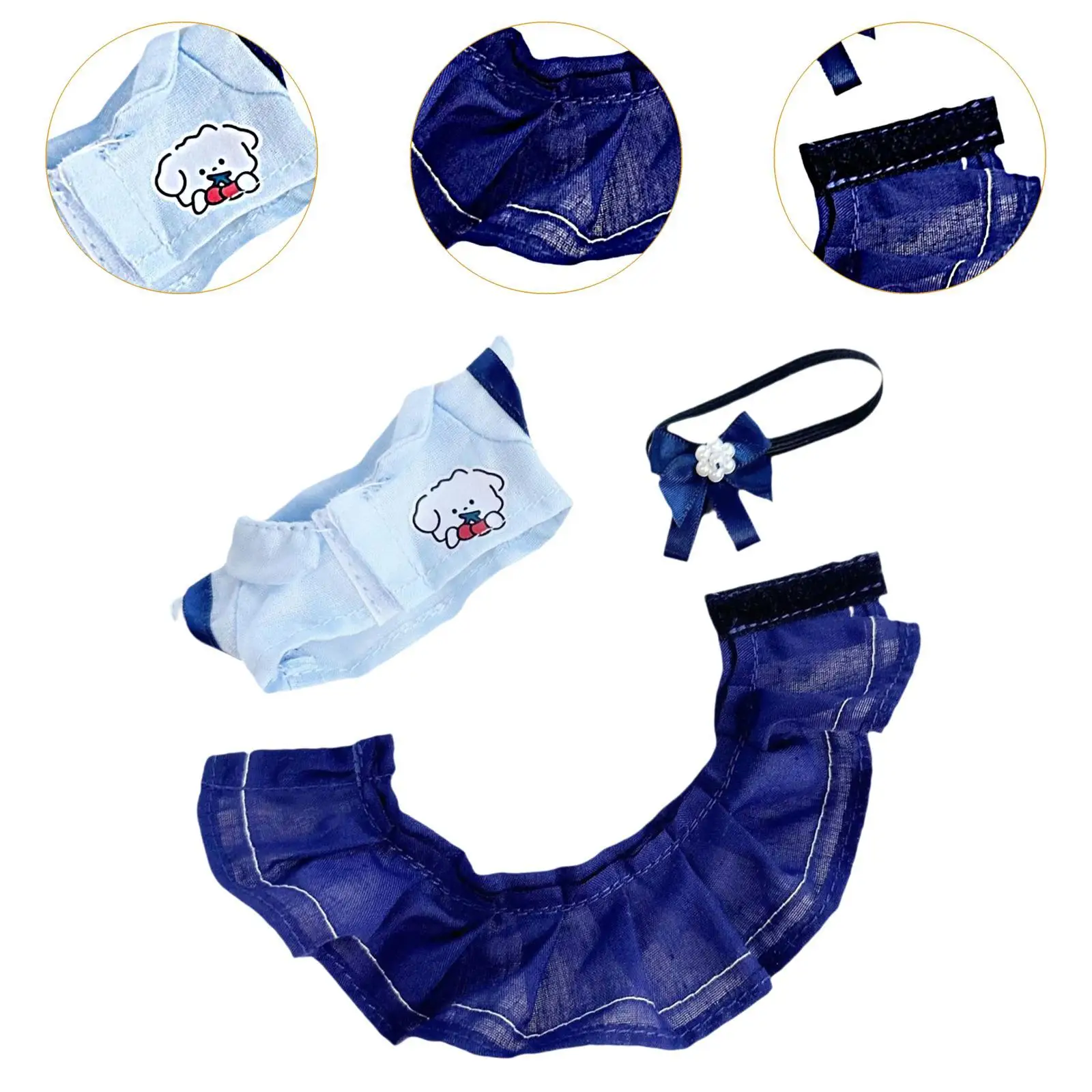 ملابس حيوانات محشوة بالبط ، 15 أزياء دمية ، أنيقة تصنعها بنفسك ، ناعمة ، لطيفة