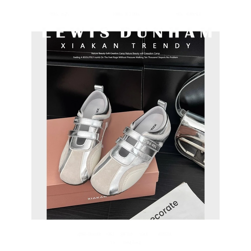 silver-mary-jane-deqin-shoes-women's-2026-new-summer-autumn-casual-ballet-sport-single-shoes-increased-height-inner